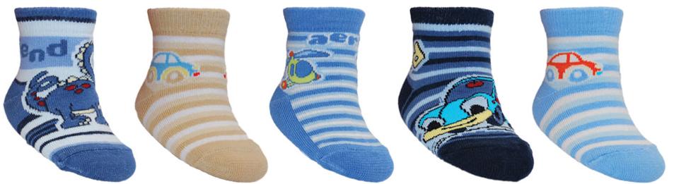 Ponožky detské Bavlna/vzor-BOYS