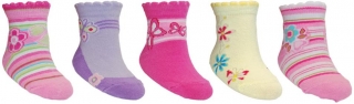 Ponožky detské Bavlna/vzor-GIRLS